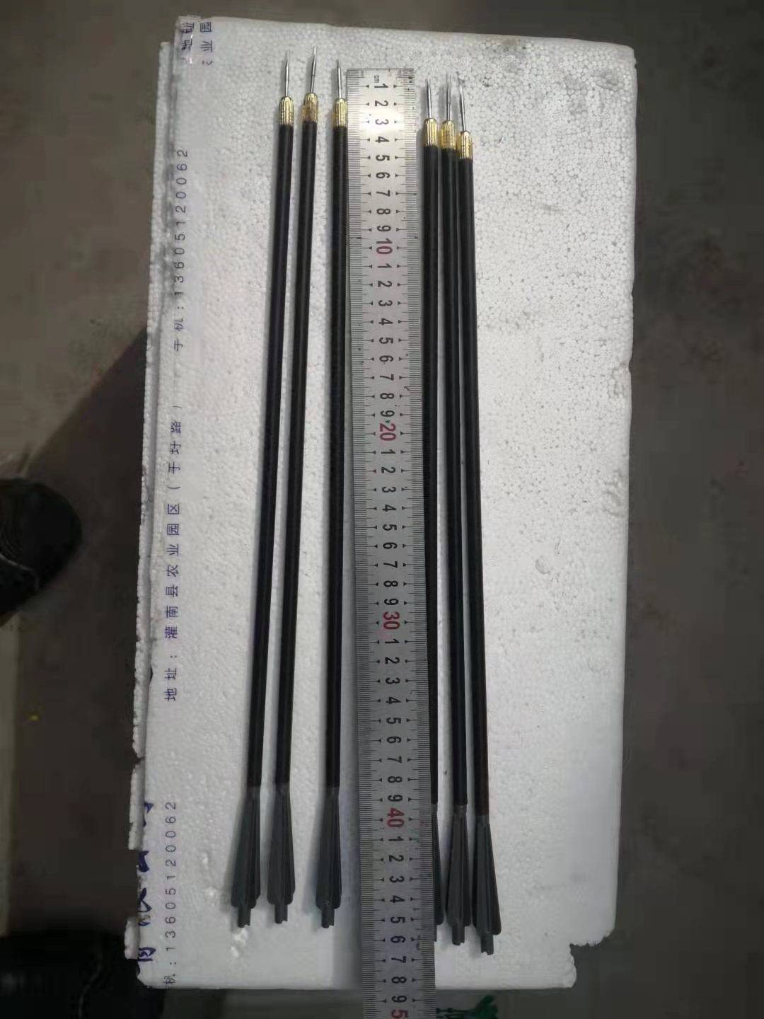 Improved bow with a steel arrow